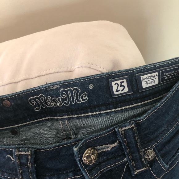 Miss Me jeans size 25 skinny - Picture 6 of 6